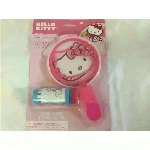 Bundle of 3 Hello Kitty Bubble Wand Set Party - Picture 4 of 4